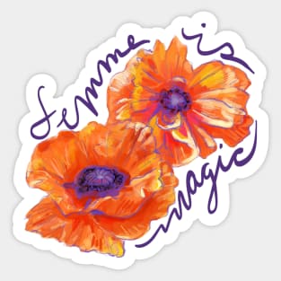 Femme is Magic Sticker